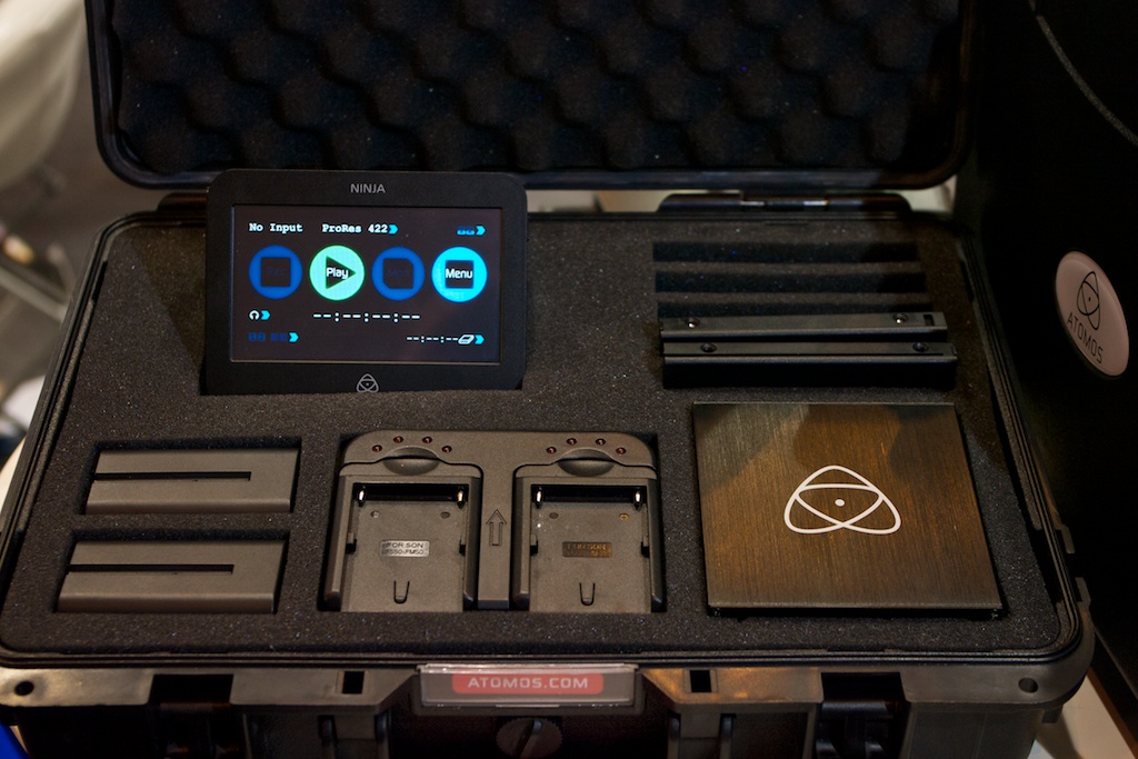 Atomos Ninja in carry case